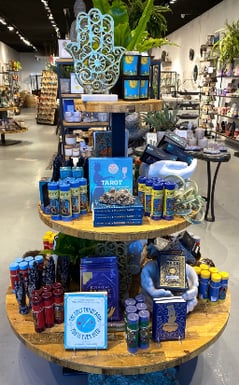 Visual Merchandising - Color Blue